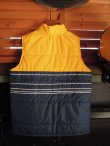 画像2: NAPA RACING VEST YELLOW×NAVY 70s-80s