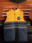 画像1: NAPA RACING VEST YELLOW×NAVY 70s-80s