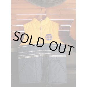 画像: NAPA RACING VEST YELLOW×NAVY 70s-80s