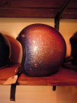 画像1: 1970s Vintage Motorcycle Helmet Gradation Color