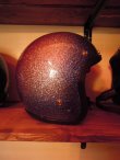 画像2: 1970s Vintage Motorcycle Helmet Gradation Color