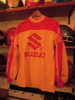 画像1: Viking Suzuki Motorcycle Motocross Jersey Shirt Dead Stock！！