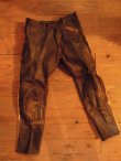 画像4: 60s HERCULES HEAVY PADDED LEATHER MOTORCYCLE RACING PANTS 