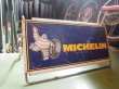 画像1: Vintage Michelin Tire Rack Stand Sign 