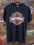 画像1: HARLEY DAVIDSON Vintage Logo T-Shirt 