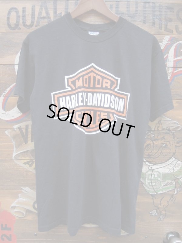 画像1: HARLEY DAVIDSON Vintage Logo T-Shirt 