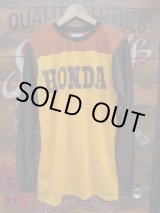 画像: HONDALINE Vintage Motocross Shirt Yellow×Brown