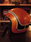 画像1: 1970's YAMAHA OFFICIAL VINTAGE HELMET YELLOW GOLD MEDIUM