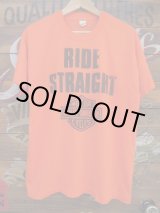 画像: HARLEY DAVIDSON RIDE STRAIGHT VINTAGE T-SHIRT