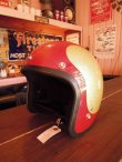 画像1: 1970s SHOEI VINTAGE METALFLAKE HELMET LARGE RED