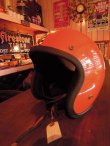 画像2: BUCO ENDURO VINTAGE HELMET ORANGE CHECKER