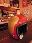 画像2: 1970s SHOEI VINTAGE METALFLAKE HELMET LARGE RED