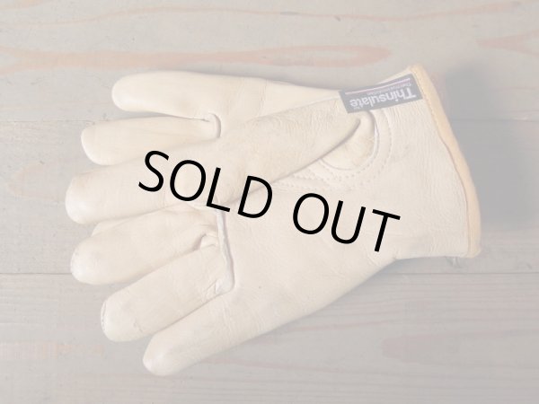 画像2: Lambert Lined Leather Glove Made in USA Ivory Small