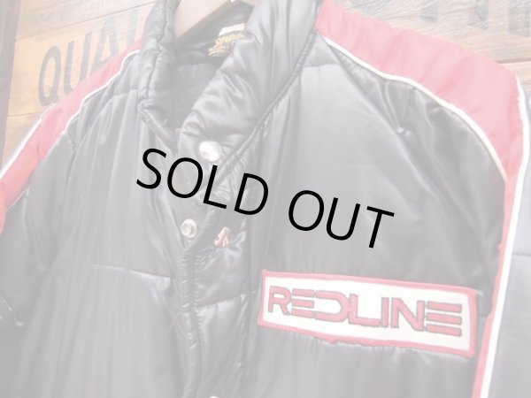 画像3: VINTAGE REDLINE SWINGSTER PUFFY RACING JACKET SHINY BLACK MEDIUM