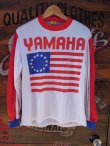 画像1: VIKING YAMAHA VINTAGE MOTOCROSS MESH SHIRT SMALL