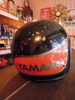 画像5: 1970s YAMAHA VINTAGE HELMET BLACK×ORANGE LARGE