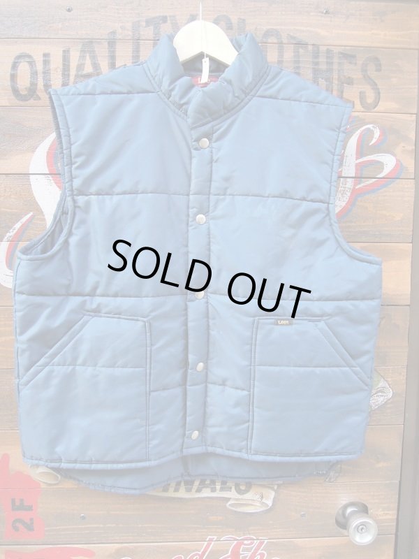 画像1: 1970s Lee Vintage Puffy Vest Large