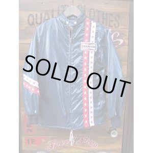 画像: VINTAGE CHAMPION SPARK PLUG RACING PUFFY JACKET JAPAN MADE