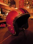 画像2: 1960s DAIEI LETHER RIM VINTAGE HELMET made in japan