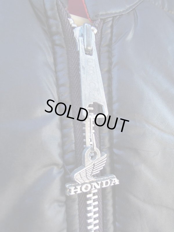 画像4: HONDALINE OFFICIAL RACING PUFFY VEST SMALL BLACK