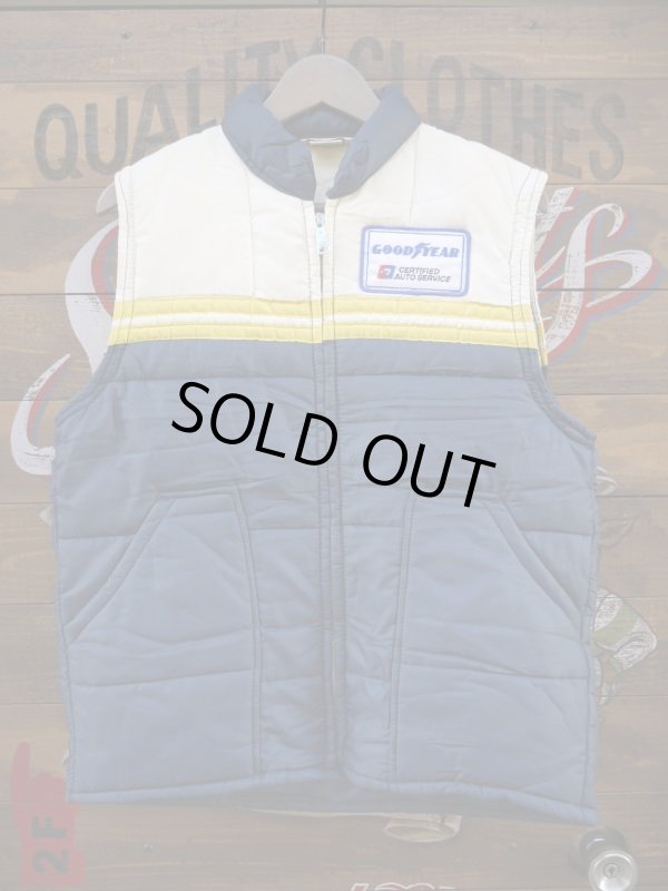 画像1: GOOD YEAR UPSTREAM VINTAGE PUFFY VEST