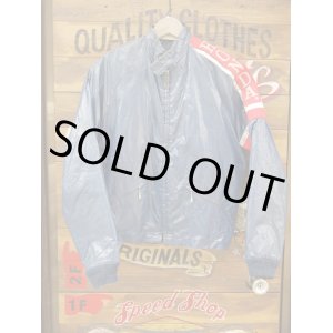 画像: 1960s HONDALINE VTG MTORCYCLE NYLON JACKET SMALL NAVY