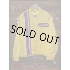 画像: WYNN'S OFFICIAL RACING NYLON JACKET YELLOW M-L 