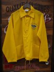 画像1: FORD NYLONS VTG COACH JACKET YELLOW MEDIUM