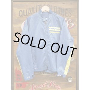 画像: GOOD YEAR OFFICIAL NYLON JACKET LARGE NAVY×YELLOW