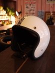 画像1: BUCO ENDURO VINTAGE HELMET ORANGE CHECKER