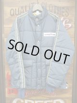 画像: GOOD YEAR OFFICIAL RACING PUFFY JACKET NAVY LARGE