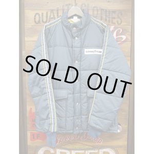 画像: GOOD YEAR OFFICIAL RACING PUFFY JACKET NAVY LARGE