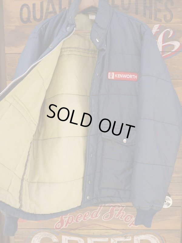 画像5: KENWORTH SWINGSTER VTG PUFFY RACING JACKET