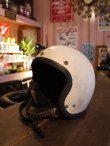 画像1: 1960s BUCO REGISTAL II VTG JET HELMET WHITE ML