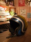 画像1: 1970s VINTAGE JET HELMET ASYMMETRY METAL FLAKE BUCO STYLE