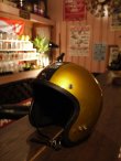 画像1: 1970s BUCO GT VINTAGE JETHELMET GOLD×BLACK MEDIUM