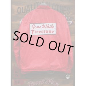 画像: FIRESTONE CHECKER LINE VTG NYLON JACKET M