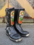 画像2: GAERNE VINTAGE 5LETHER BELT MOTOCROSS BOOTS BLACK