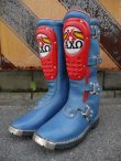 画像1: AXO VINTAGE MOTOCROSS BOOTS SKY BLUE 