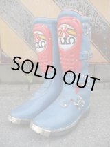 画像: AXO VINTAGE MOTOCROSS BOOTS SKY BLUE 