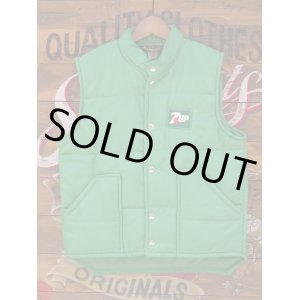 画像: 7UP PLA-JAC VINTAGE PUFFY VEST MADE IN USA 36