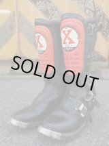 画像: AXO VINTAGE MOTOCROSS BOOTS BLACK×RED 41