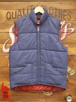 画像1: A＆M INDUSTRIES VTG PUFFY VEST NAVY SM