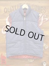 画像: A＆M INDUSTRIES VTG PUFFY VEST NAVY SM