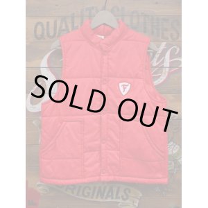 画像: FIRESTONE×STP VTG PUFFY VEST RED M