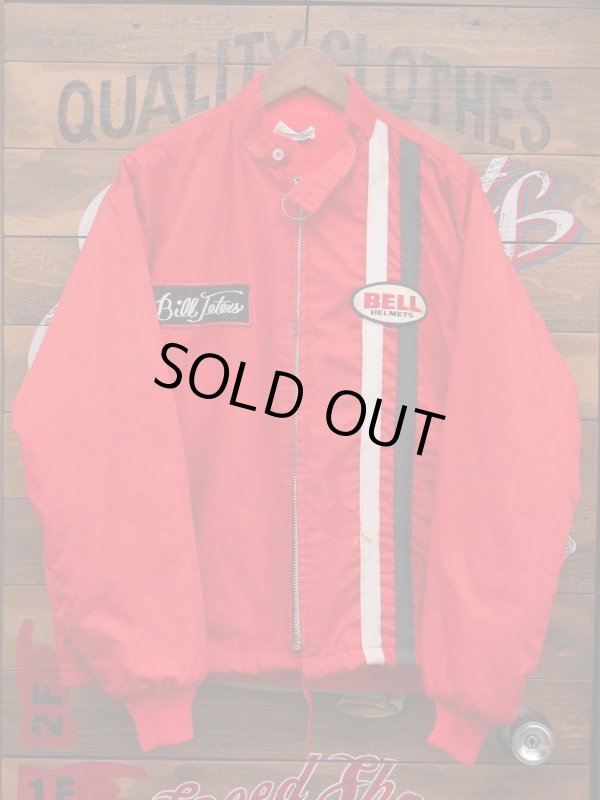 画像1: BELL SWINGSTER VTG RACING RAIDERS BOA JACKET RED L