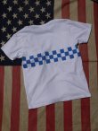 画像4: sixhelmets checker line pocket t-shirｔ blue×white