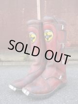 画像: STYL MARTIN VINTAGE MOTOCROSS BOOTS RED 44