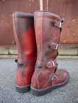 画像2: STYL MARTIN VINTAGE MOTOCROSS BOOTS RED 44