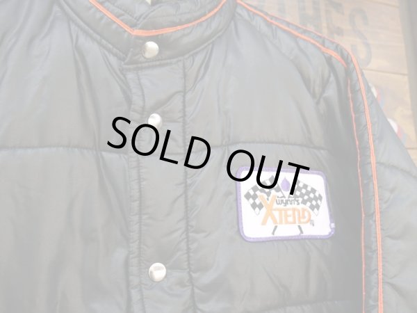 画像5: WYNN'S VTG OFFICIAL RACING PUFFY JACKET BLACK MEDIUM